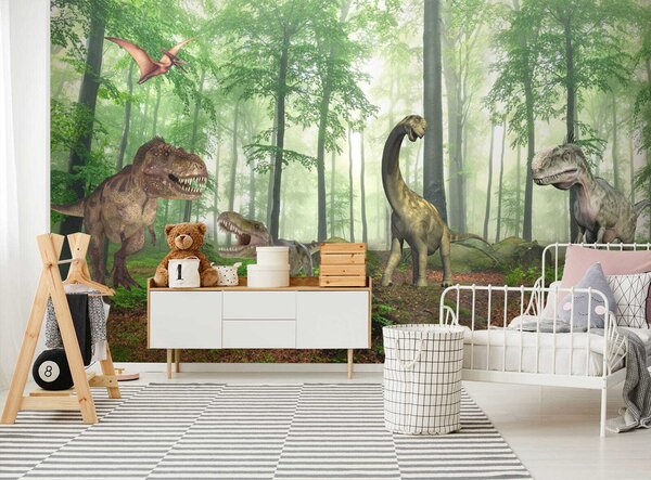 Tapety Dinosaury v divočine, Detské fototapety, Fototapety pre chlapcov, u60039 : Uwalls.sk