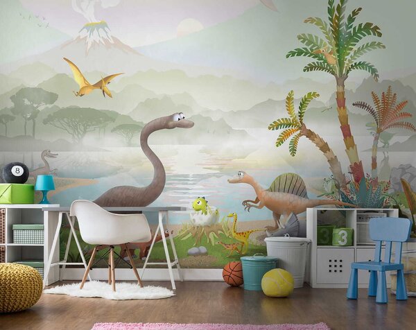 Tapety Kreslené dinosaury, Detské fototapety, u60040 : Uwalls.sk
