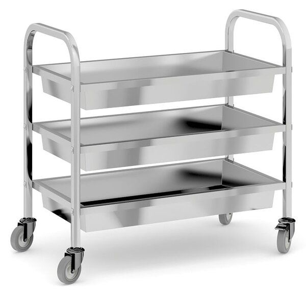 Servírovací vozík, 3 vane, 950 x 500 x 940 mm