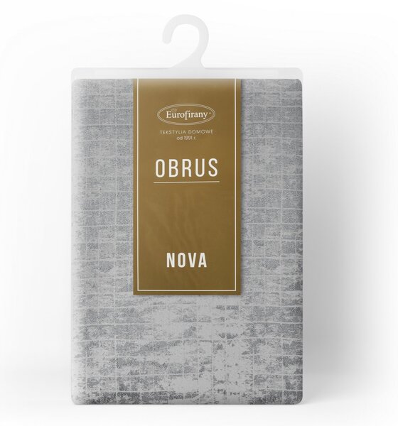 OBRUS ALINA 140X180 CM STRIEBORNÝ