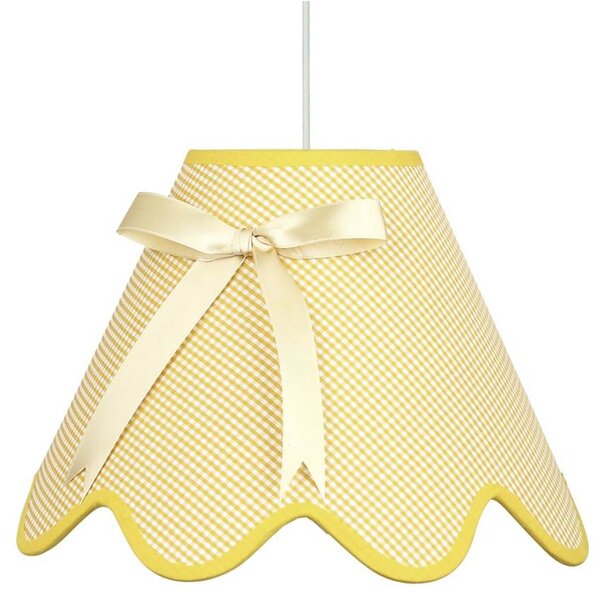 Žltý závesný luster Lola pre žiarovku E27 – LED lustre a svietidlá > Kolekcie svietidiel > Kolekcia svietidiel LOLA