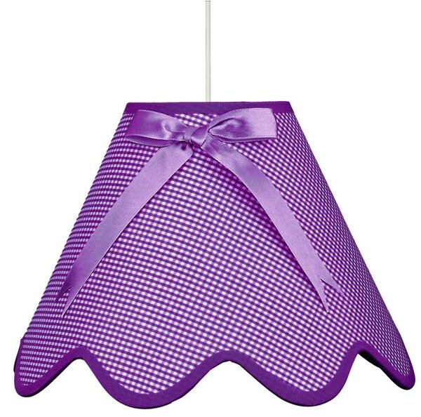 Fialový závesný luster Lola pre žiarovku E27 – LED lustre a svietidlá > Kolekcie svietidiel > Kolekcia svietidiel LOLA