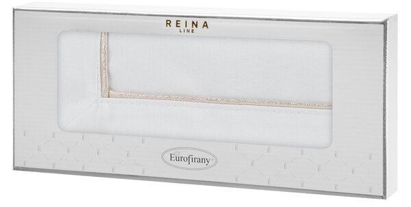 BEHÚŇ NA STÔL KARIN 40X140 CM BIELY