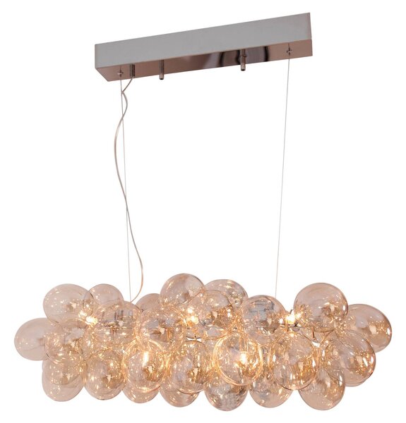 By Rydéns Gross Bar závesná lampa, jantár, Krémová / jantárovo žltá, Obývacia izba / jedáleň, Sklo, Dizajn, Závesné svietidlo