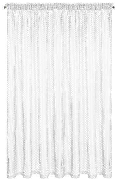 ZÁCLONA NA PÁSKE AIDEN 300X270 CM BIELA