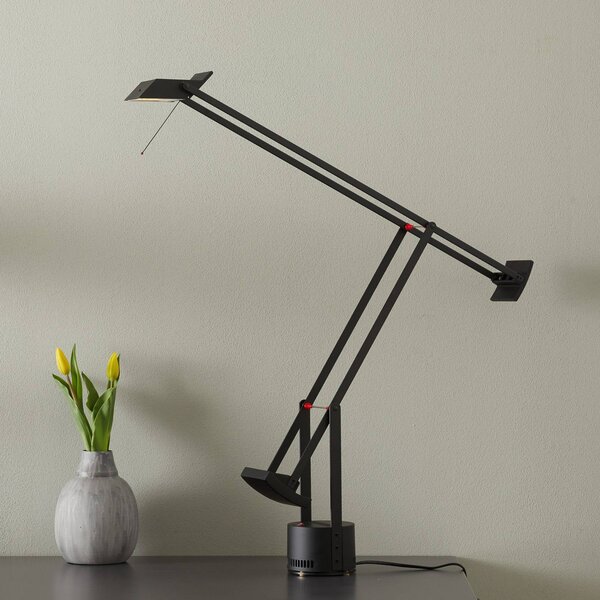 Artemide Tizio stolná LED lampa 3 000 K, Čierna, Pracovňa / Kancelária, Plast, Dizajn, Stolová lampa