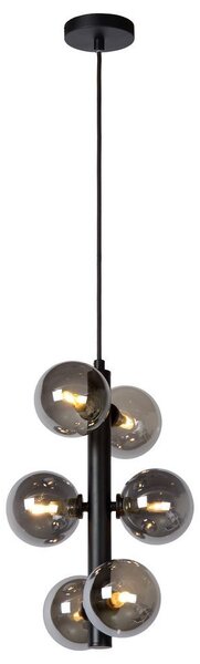 Toolight Toolight, závesné svietidlo Modern 6xG9 APP1163-6CP, čierna matná, OSW-04692