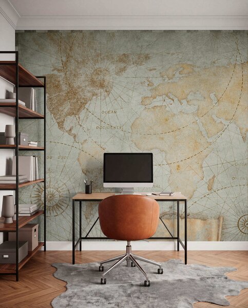 Tapety Atlas dávnych ciest, Fototapety mapy sveta, u71325 : Uwalls.sk