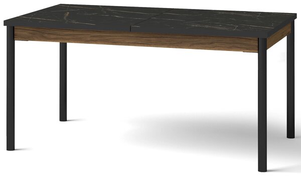 Prestigo P14 skladací stôl 160/240x90 Čierny/Oak/San Sebastian