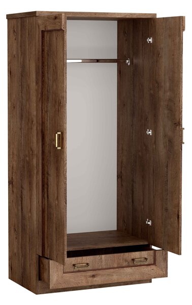 Skriňa Tadea 90x190x57 - dub lefkas
