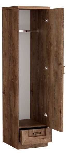 Úzka skriňa Tadea 46x190x57 - dub lefkas