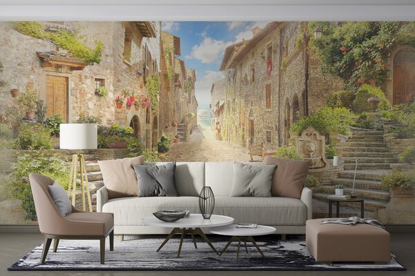 Tapety Kamenný dvor na slnku, Fototapety mestá, u42397 : Uwalls.sk