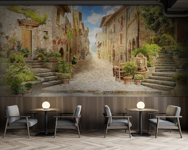 Tapety Kamenný dvor na slnku, Fototapety mestá, u42397 : Uwalls.sk