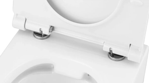 UPTrend Závesný WC komplet bez okraja CORONA TR2197 vrátane Soft-Close sedadla, biela lesk