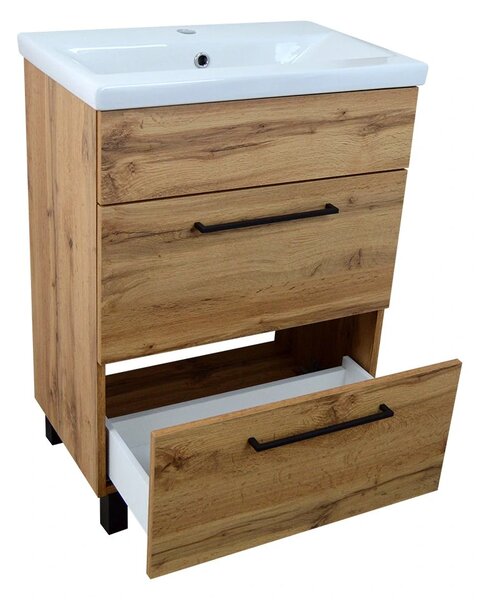 Comodo Set kúpeľňového nábytku Solero OW 60-V40P/L
