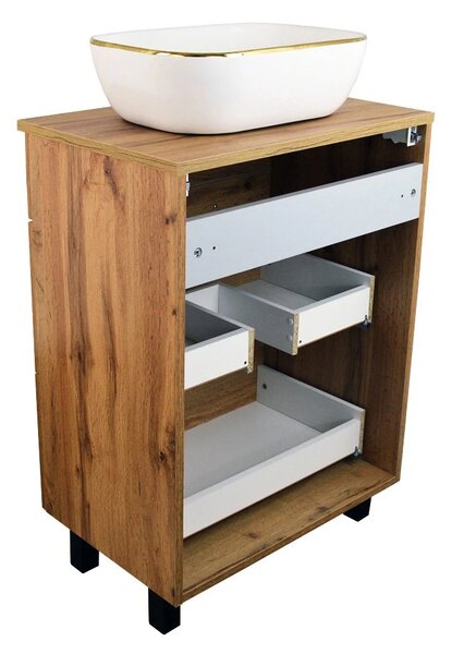 Comodo Set kúpeľňového nábytku Solero OW 60HD-V40P/L