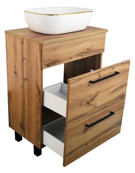 Comodo Set kúpeľňového nábytku Solero OW 60HD-V40P/L