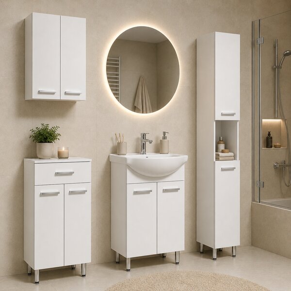 Comodo Set kúpeľňového nábytku Luka 50-V30P/L-H50-N50