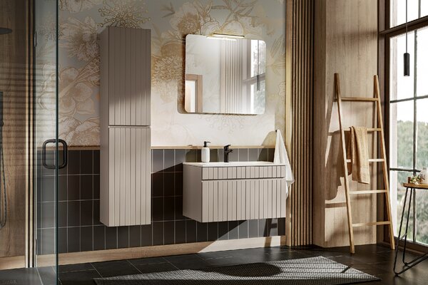 Comad Set kúpeľňového nábytku Iconic Cashmere 80 kašmír mat