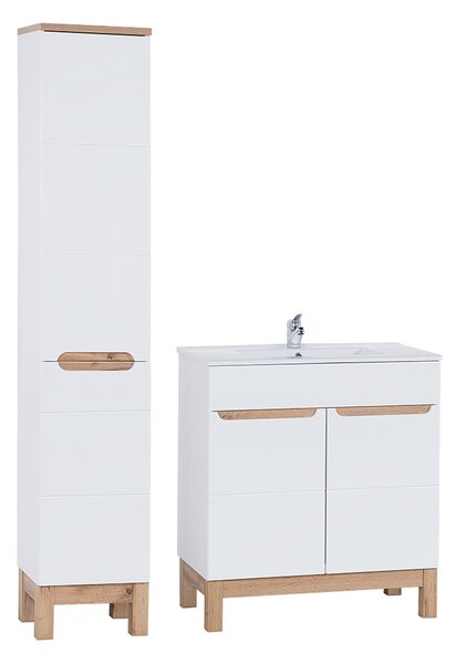 Comad Set kúpeľňového nábytku Bali White 80 biela