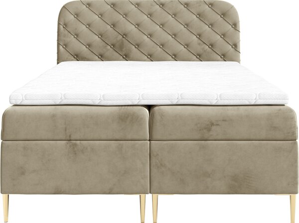 MEBLINE Kontinentálna posteľ PARLA 120x200 magic velvet 2206