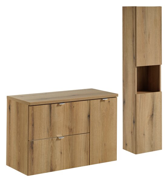 Comad Set kúpeľňového nábytku Nova Oak 90 dub coast evoke
