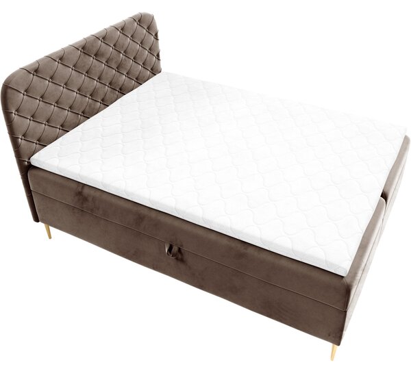 MEBLINE Kontinentálna posteľ PARLA 120x200 magic velvet 2299