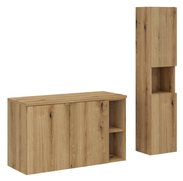 Comad Set kúpeľňového nábytku Nova Oak 100 coast evoke oak