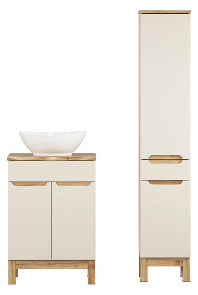 Comad Set kúpeľňového nábytku Bali Cashmere 60 kašmír mat