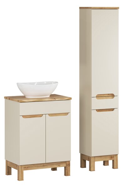 Comad Set kúpeľňového nábytku Bali Cashmere 60 kašmír mat