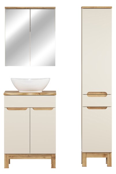 Comad Set kúpeľňového nábytku Bali Cashmere 60 kašmír mat