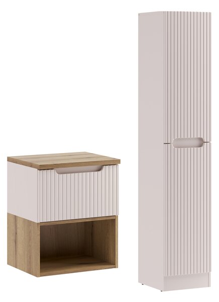 Comad Set kúpeľňového nábytku Nova Cashmere 50 kašmír mat 2