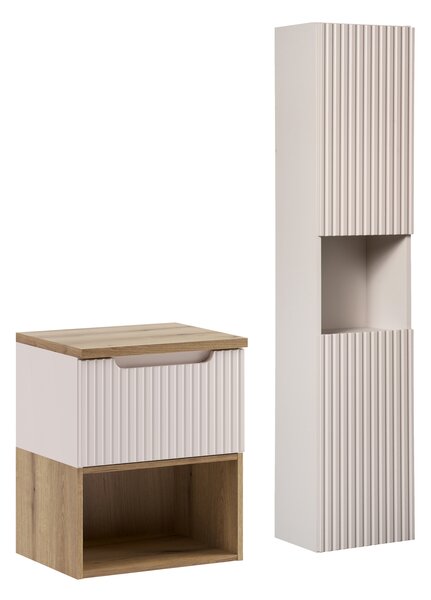 Comad Set kúpeľňového nábytku Nova Cashmere 50 kašmír mat 1
