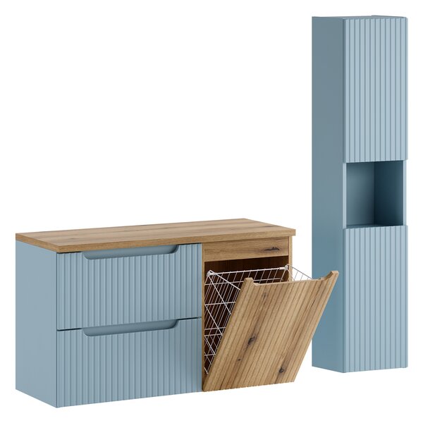 Comad Set kúpeľňového nábytku Nova Denim 100 denim/dub coast evoke