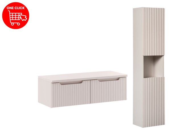 Comad Set kúpeľňového nábytku Nova Cashmere 100 kašmír mat 1