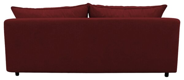 ROZKLADACIA POHOVKA, textil, bordová MID.YOU - Sedačky, Online Only