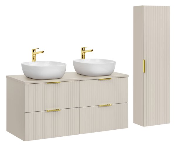 Comad Set kúpeľňového nábytku Adel Cashmere 120 kašmír mat