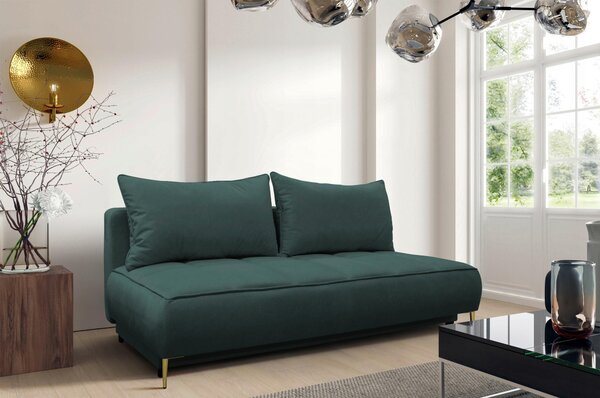 ROZKLADACIA POHOVKA, textil, modrá MID.YOU - Sedačky, Online Only