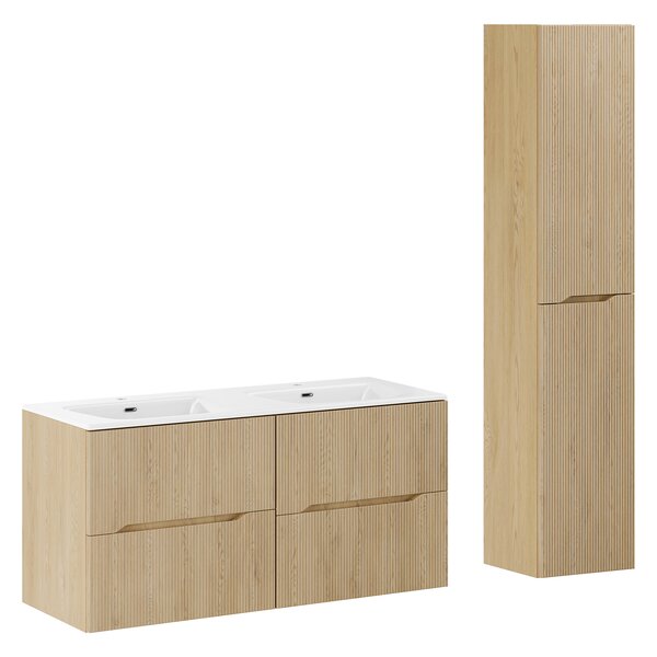 Comad Set kúpeľňového nábytku Nordic Cremona 120 cremona dub