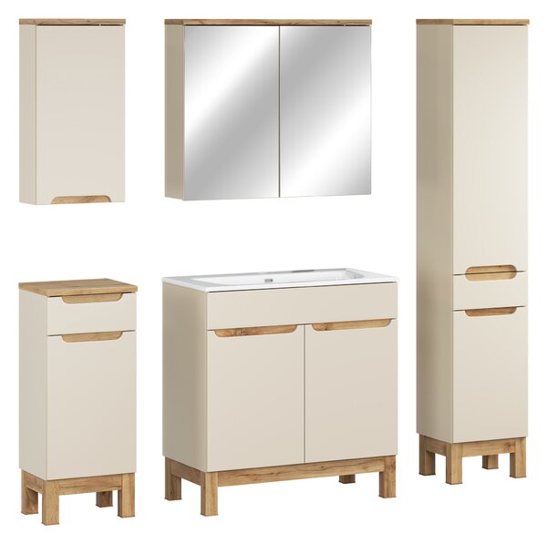 Comad Set kúpeľňového nábytku Bali Cashmere 80 kašmír mat