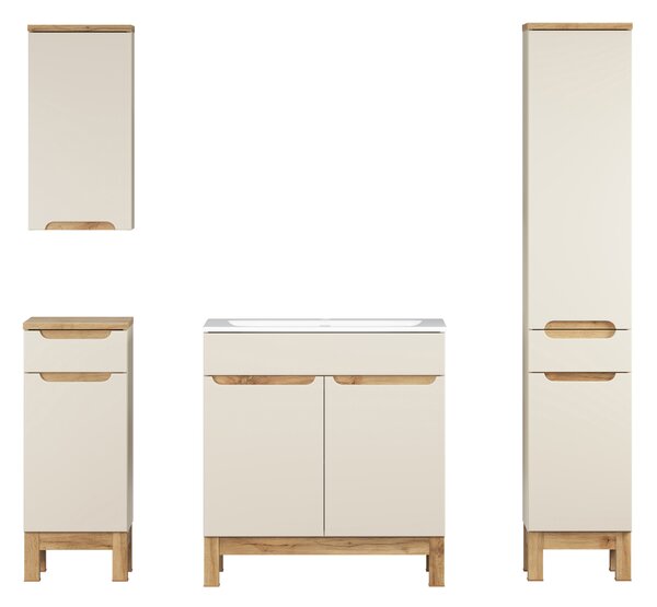 Comad Set kúpeľňového nábytku Bali Cashmere 80 kašmír mat
