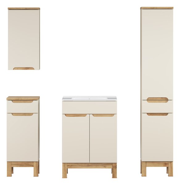 Comad Set kúpeľňového nábytku Bali Cashmere 60 kašmír mat