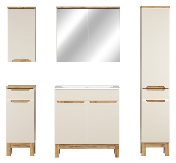 Comad Set kúpeľňového nábytku Bali Cashmere 80 kašmír mat