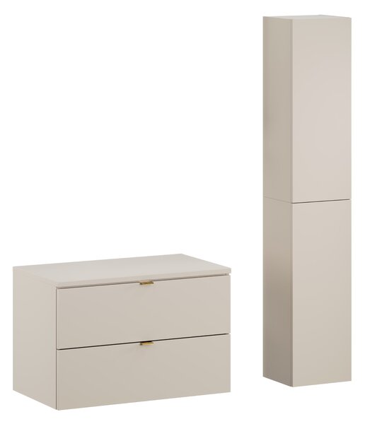 Comad Set kúpeľňového nábytku Dalia Cashmere 80 kašmír mat