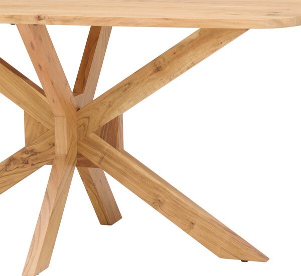JEDÁLENSKÝ STÔL, akácia, farba akácie, 160/85/76 cm MID.YOU - Stoly, Online Only