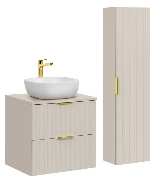 Comad Set kúpeľňového nábytku Adel Cashmere 60 kašmír mat