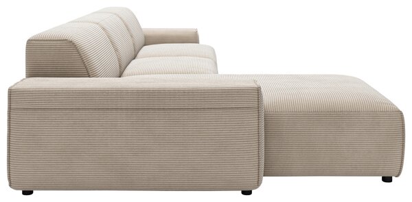 ROHOVÁ SEDAČKA, textil, taupe Livetastic - Sedačky, Online Only