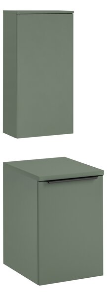 Comad Set kúpeľňového nábytku Sombra Green 40 rákosovo zelená