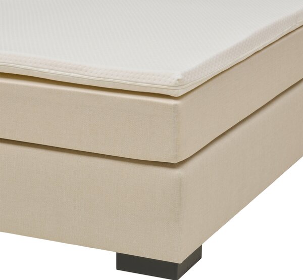 BOXSPRINGOVÁ POSTEĽ, 180/200 cm, béžová MID.YOU - Online Only spálne, Online Only