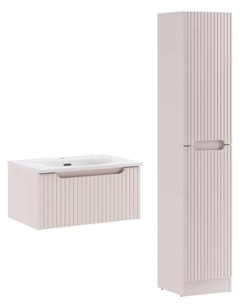 Comad Set kúpeľňového nábytku Nova Cashmere 60 kašmír mat